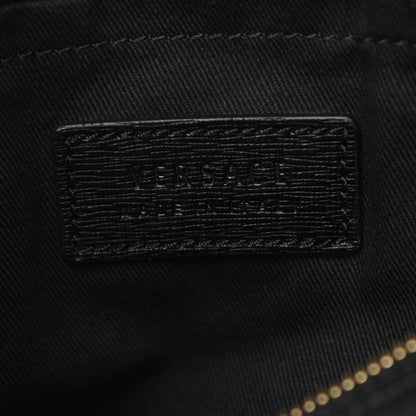 Versace Saffiano Calfskin Palazzo Duffle Bag Black 6 of 8