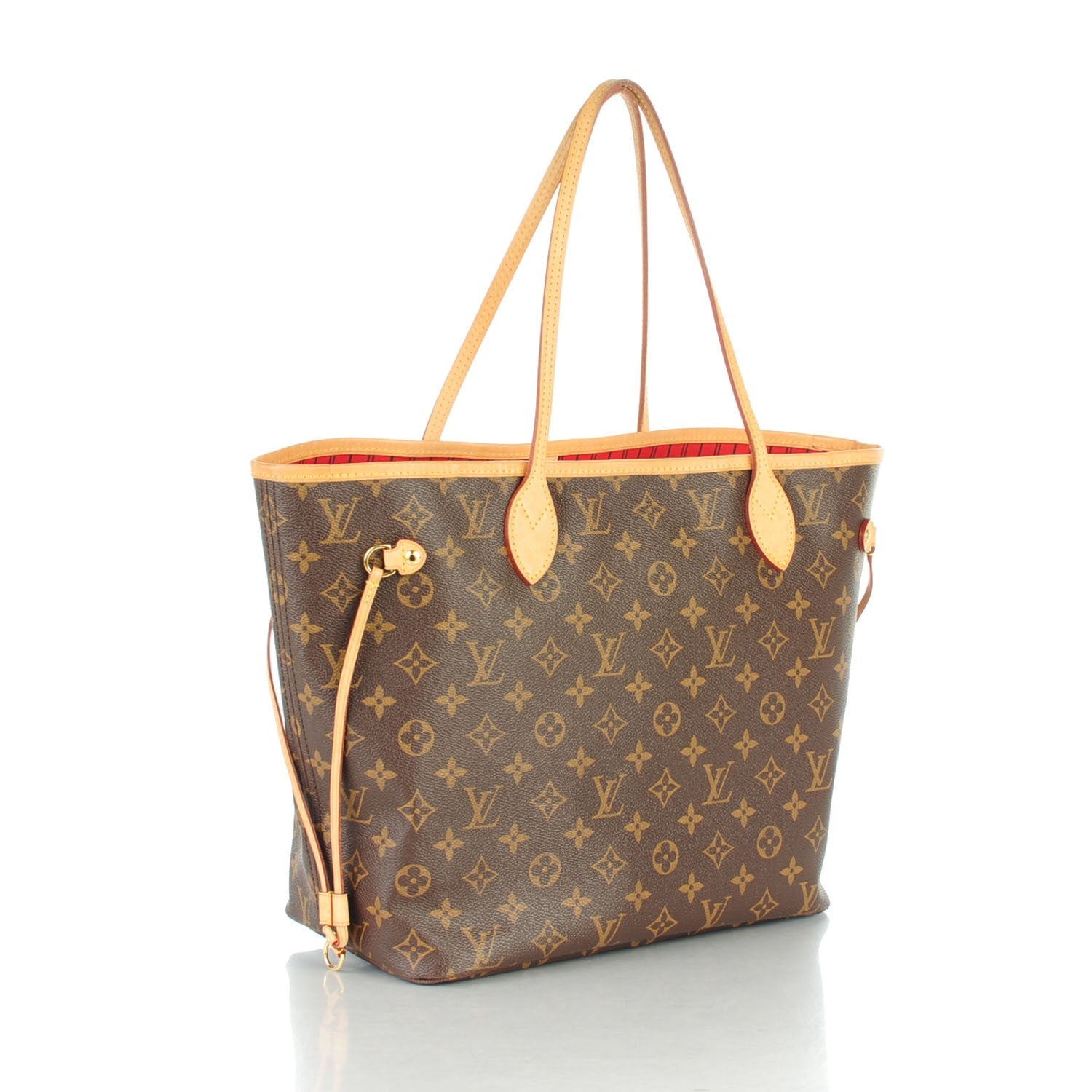 Louis Vuitton Monogram Neverfull MM Cherry 5 of 11