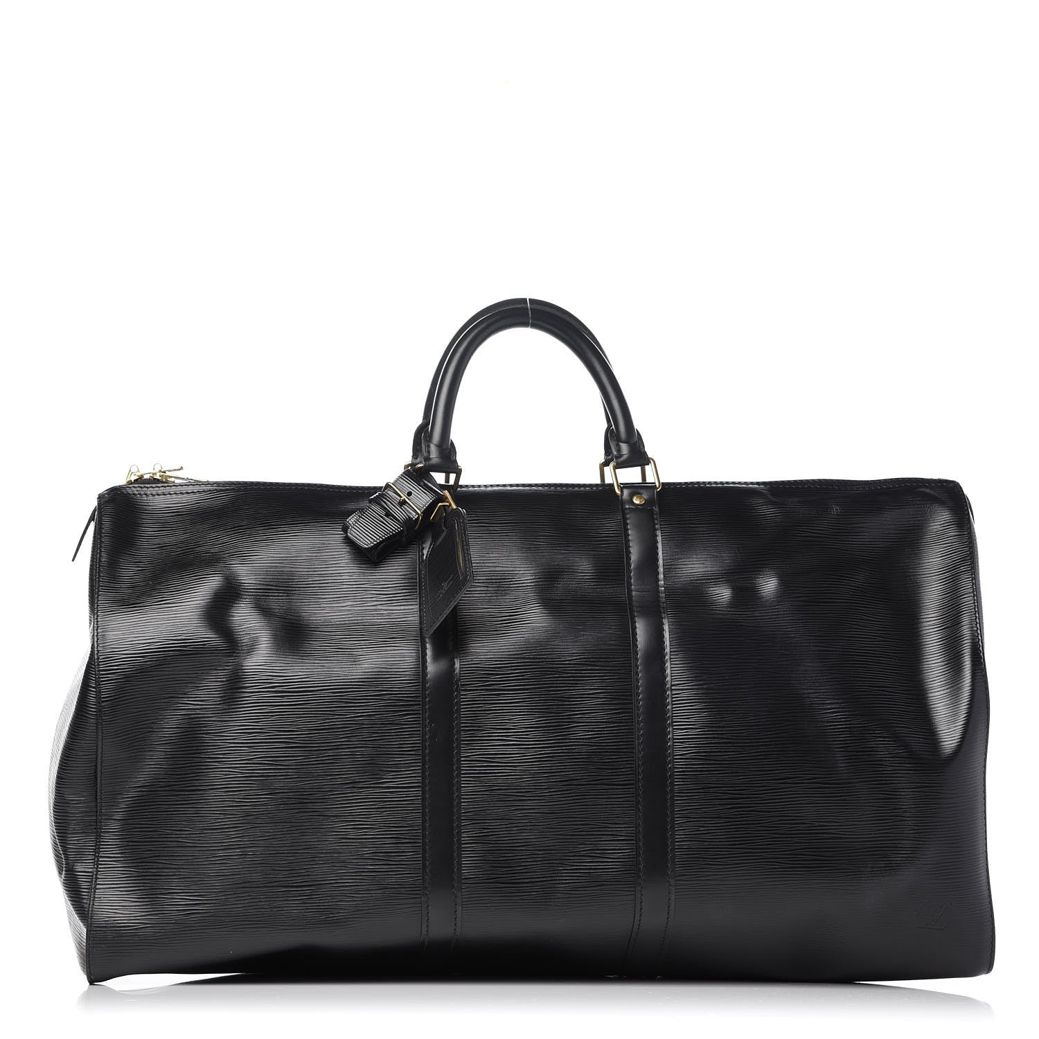 Louis Vuitton Epi Keepall 55 Black 1 of 10