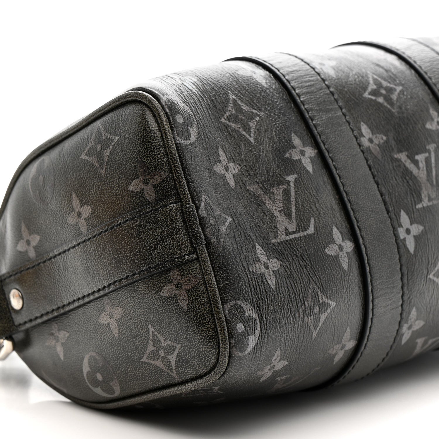 Louis Vuitton Brushed Monogram Eclipse Keepall Bandouliere 25 9 of 11