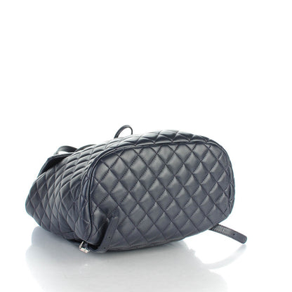 Chanel Lambskin Quilted Large Urban Spirit Backpack Navy 4 of 7
