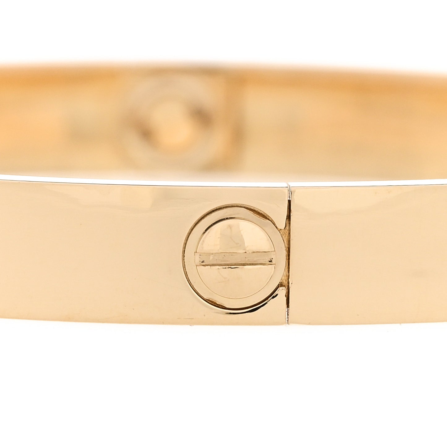 18K Yellow Gold LOVE Bracelet 17