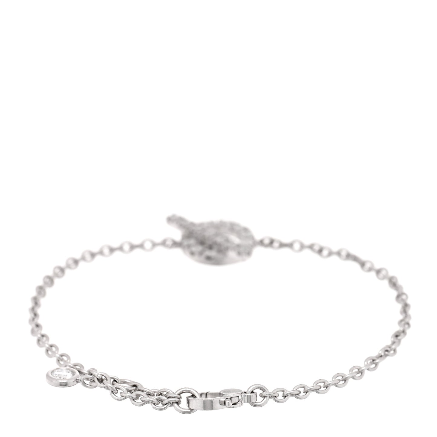 18K White Gold Diamond Finesse Bracelet SH