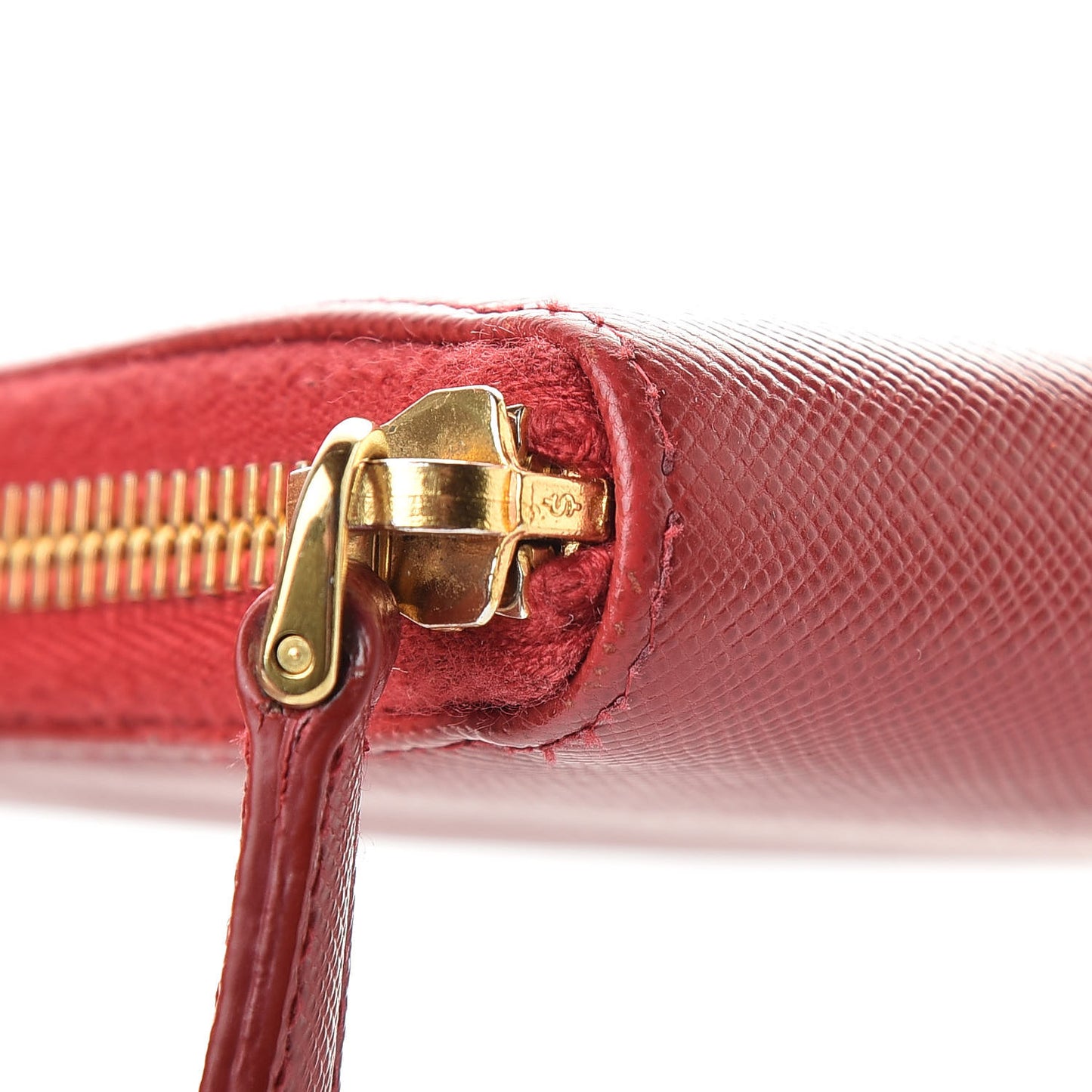 Saffiano Zip Around Wallet Fuoco