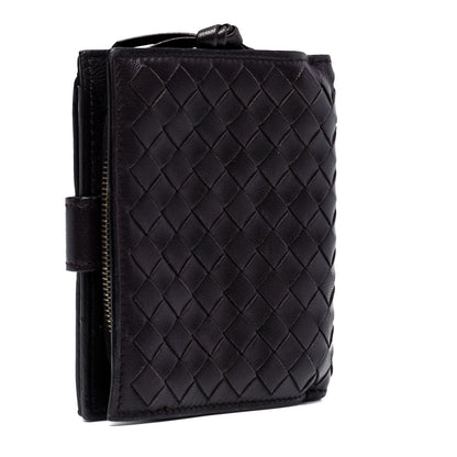 Bottega Veneta Nappa Intrecciato Mini Wallet Espresso 2 of 5