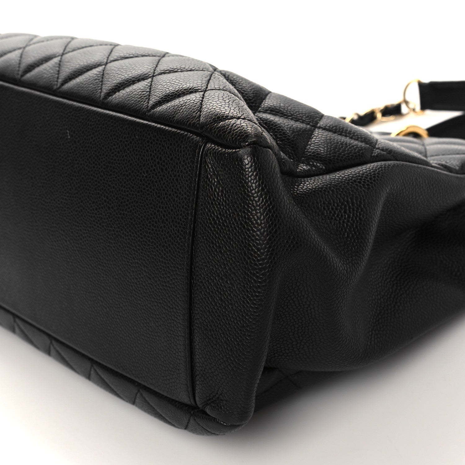 Chanel Caviar Quilted Grand Shopping Tote GST Black 9 of 9