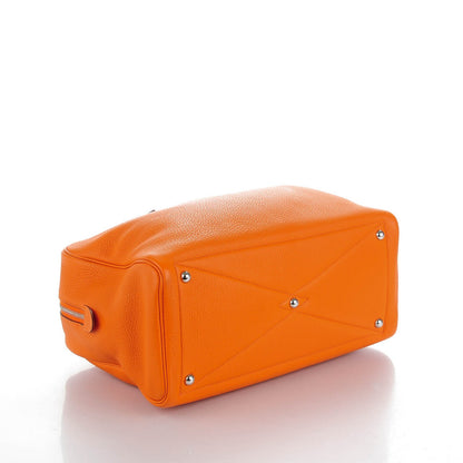 Hermes Togo Victoria II 35 Orange 4 of 8