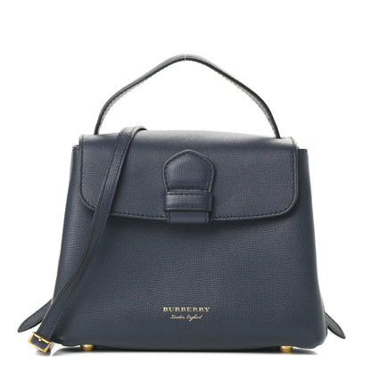 Burberry Derby Calfskin House Check Small Camberley Ink Blue 1 of 12