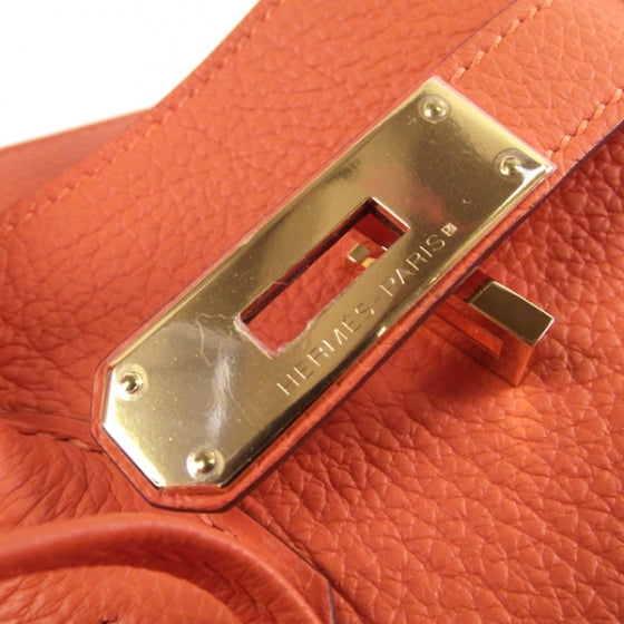 Hermes Togo BIRKIN 35 Orange 11 of 13