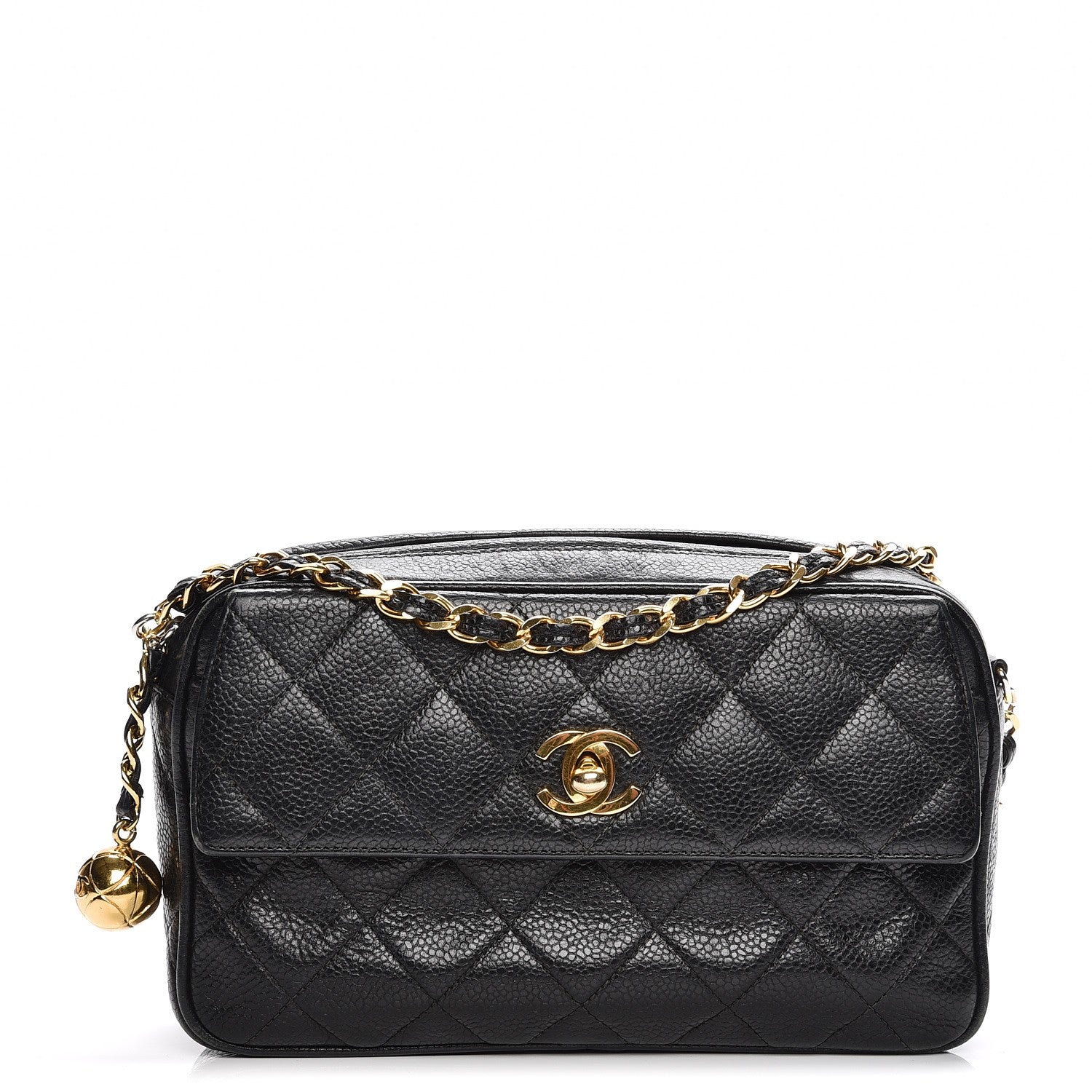 Chanel Caviar Quilted Camera Case Black 1 of 11