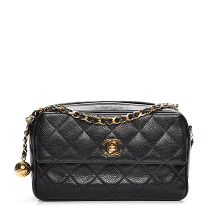 Chanel Caviar Quilted Camera Case Black 1 of 11