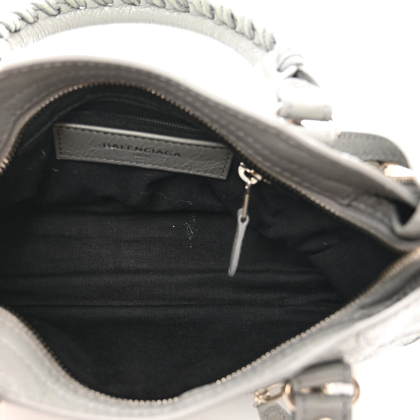 Agneau Giant 12 Silver Hardware Mini City Gris Haussmannien