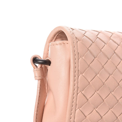 Bottega Veneta Nappa Intrecciato Mini Flap Crossbody Lotus 20 of 21