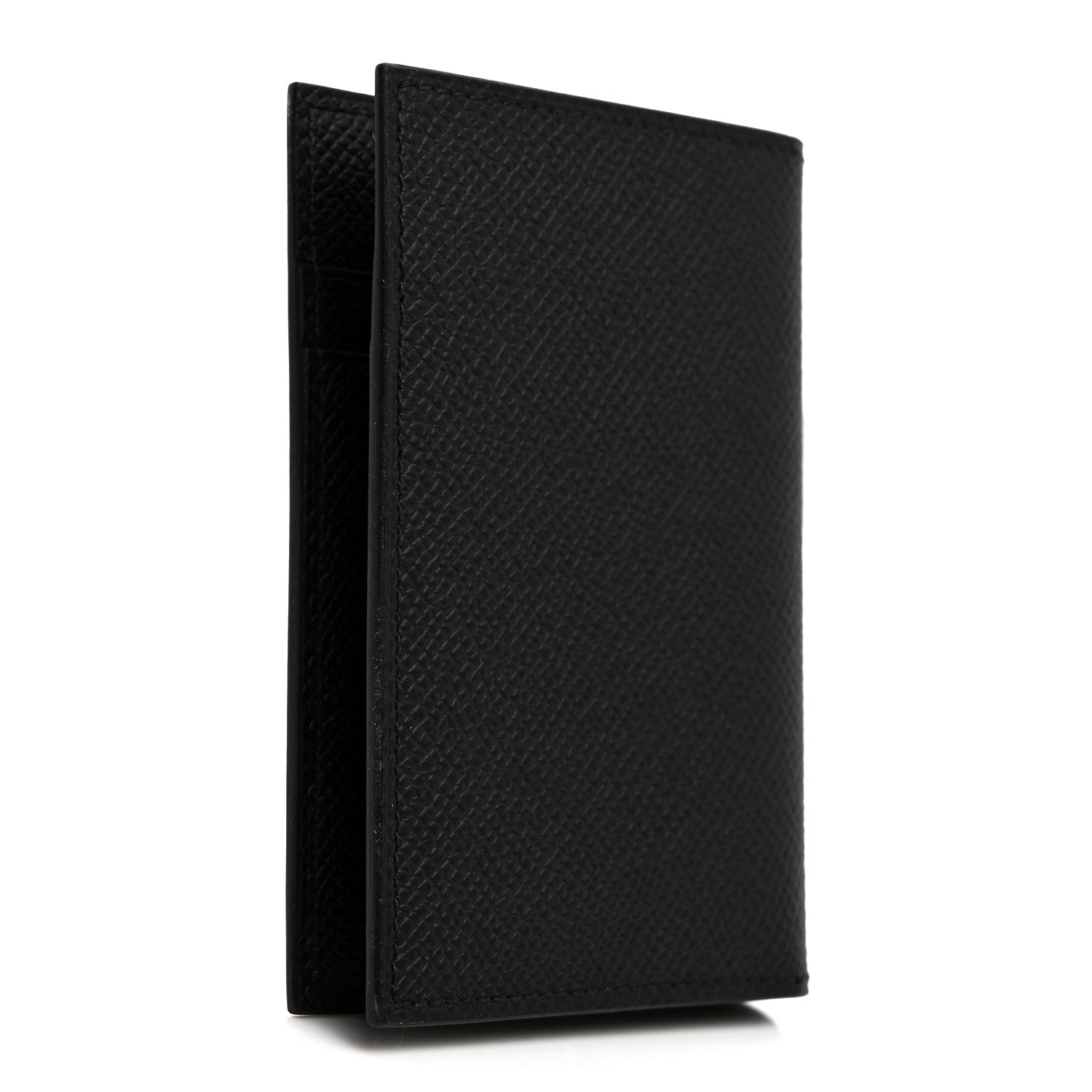 Hermes Epsom MC2 Euclide Card Holder Case Black 3 of 8