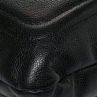 Chanel Caviar CC Timeless Shoulder Bag Black 10 of 13