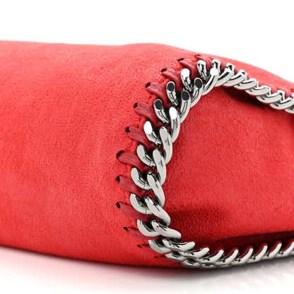Stella McCartney Shaggy Deer Mini Falabella Shoulder Bag Red 8 of 9