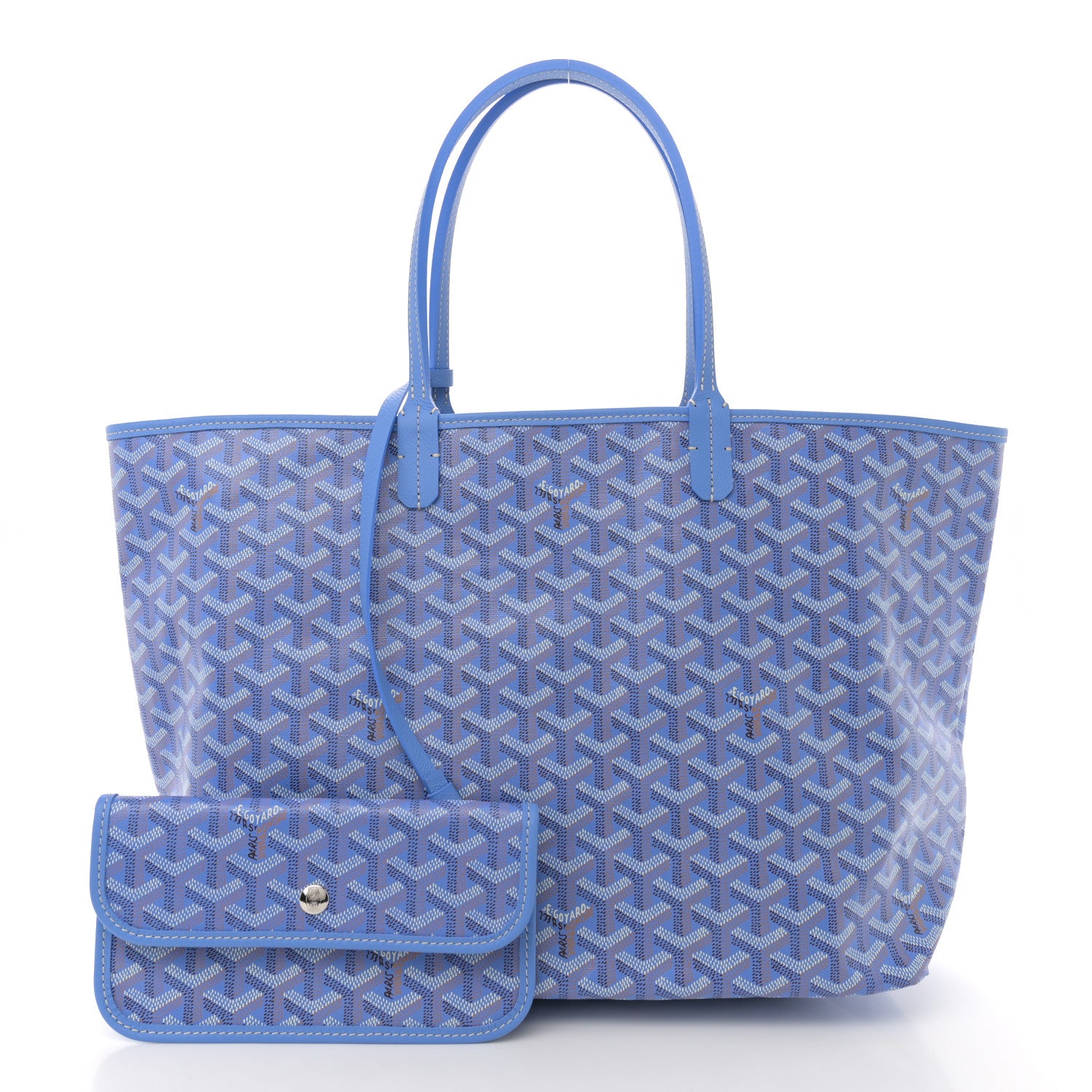 Goyard Goyardine Le Jardin Saint Louis PM Iris 3 of 11