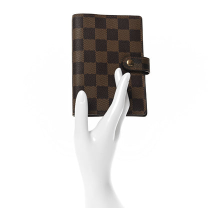 Louis Vuitton Damier Ebene Small Ring Agenda Cover 2 of 7