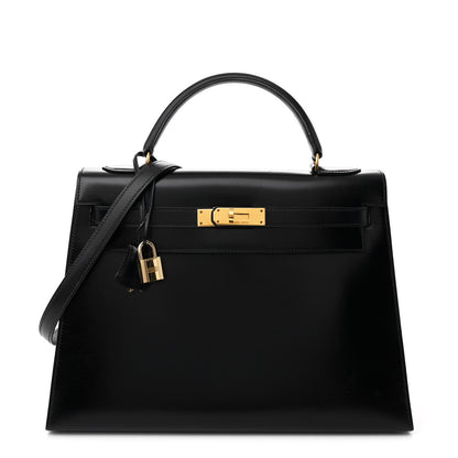 Hermes Box Kelly Sellier 32 Black 1 of 16