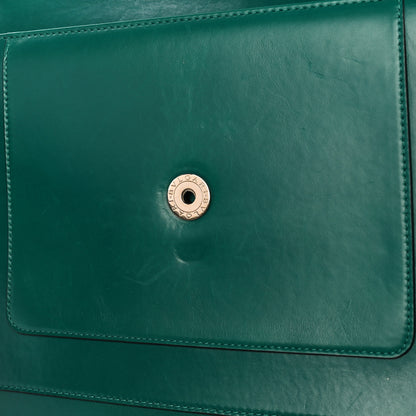 Bulgari Calfskin Serpenti Forever Shoulder Bag Emerald Green 10 of 19