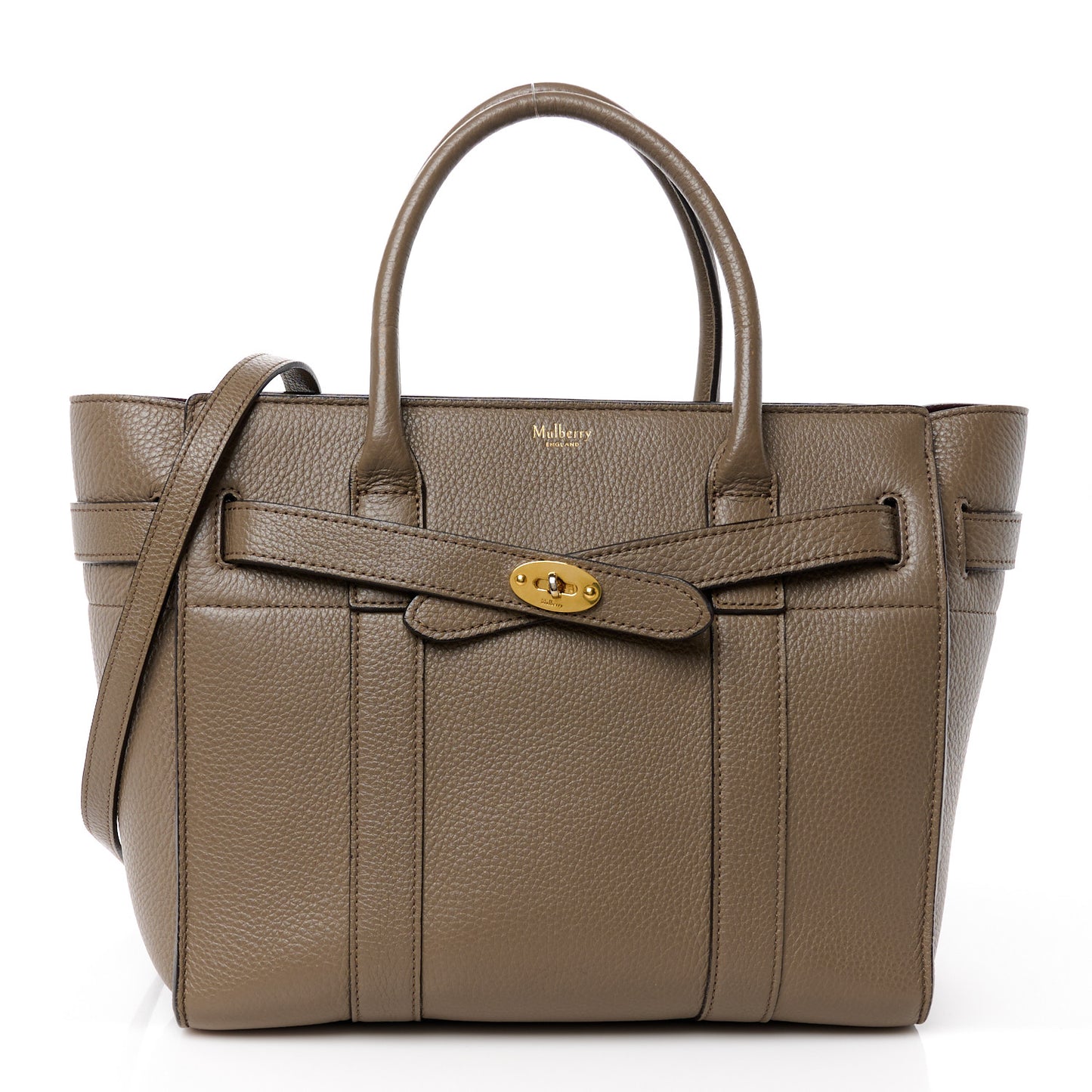 Classic Grain Small Bayswater Zip Tote Clay
