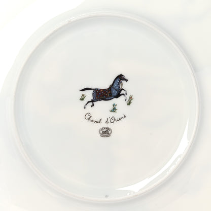 Hermes Porcelain Cheval D'Orient Dessert Plate 5 of 7