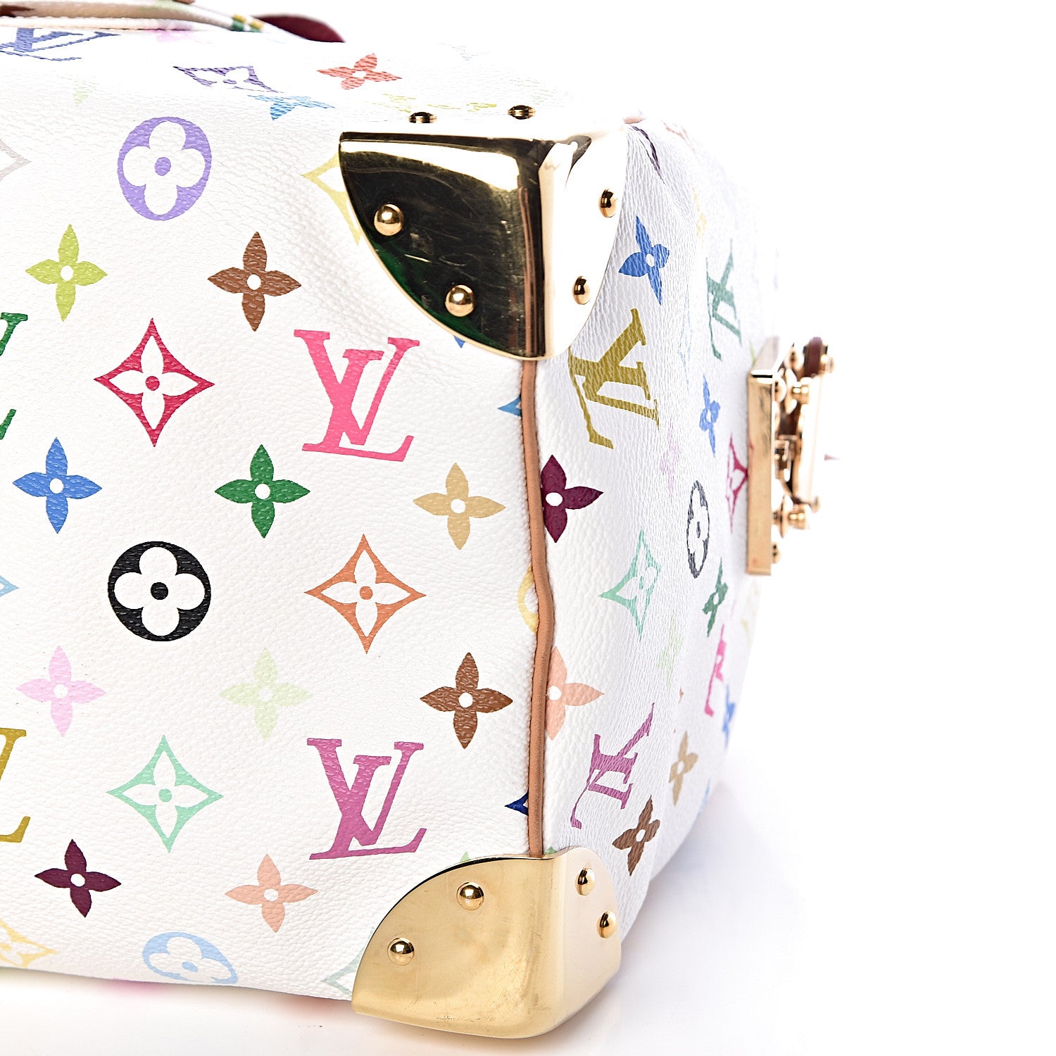 Louis Vuitton Monogram Multicolor Speedy 30 White 8 of 8