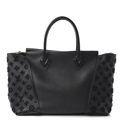 Louis Vuitton Cuir Orfevre Veau Cachemire Tote W GM Black 1 of 9