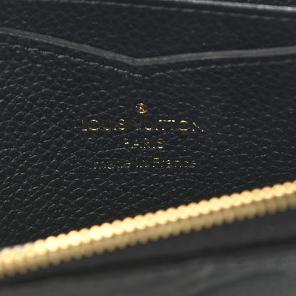 Louis Vuitton Empreinte Zippy Coin Purse Black 6 of 10