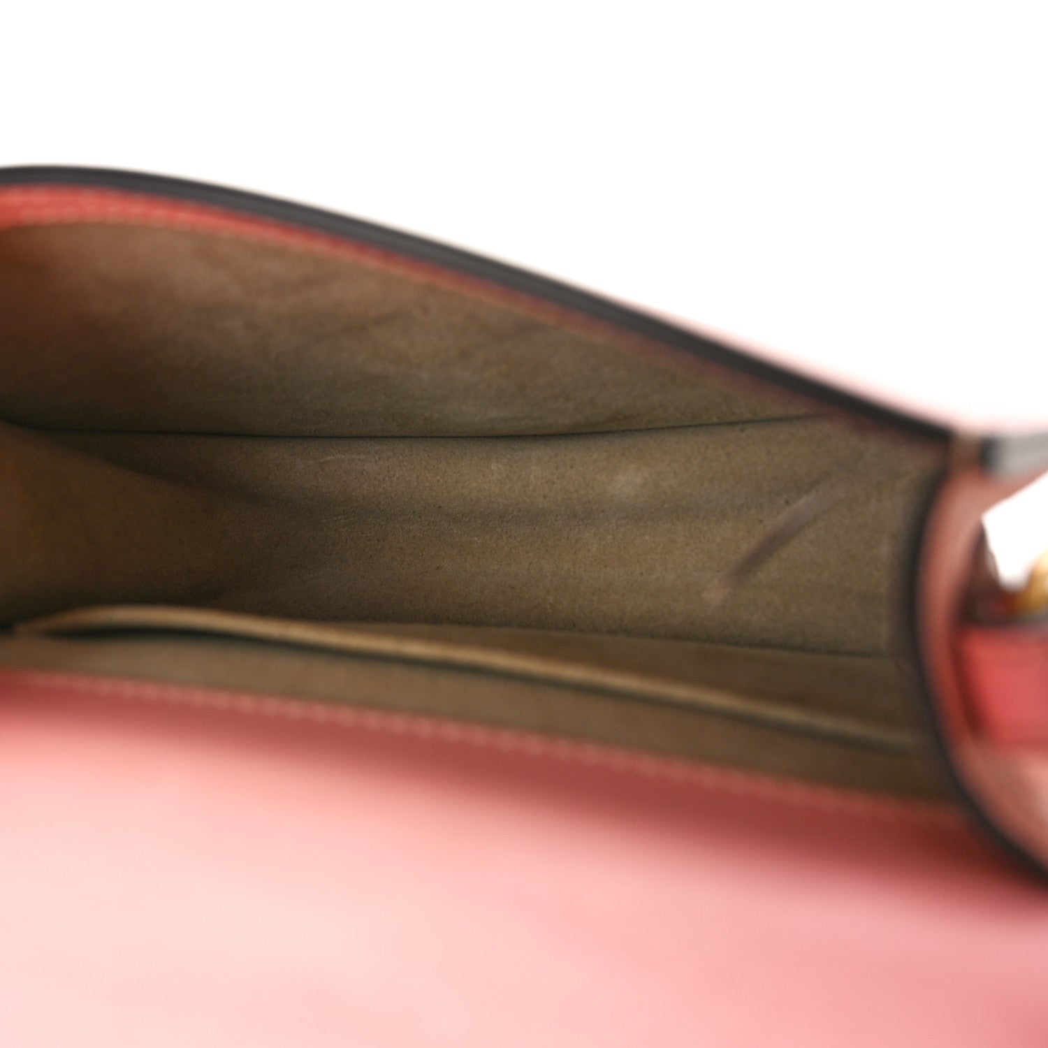 Chloe Calfskin Suede Small Nile Bracelet Bag Ideal Blush 5 of 8