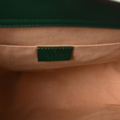 Gucci Wonka Grain Calfskin Small Diana Tote Bag Green Yellow Fluo 5 of 11