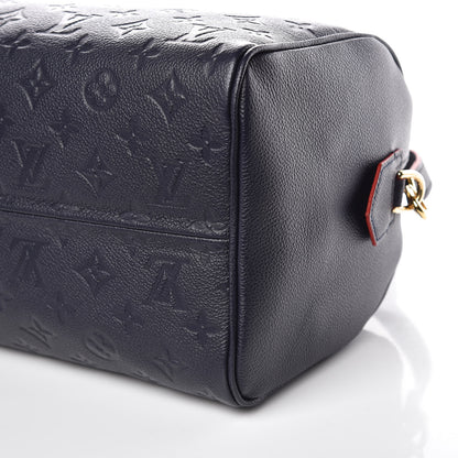 Louis Vuitton Empreinte Speedy Bandouliere 30 NM Marine Rouge 9 of 9