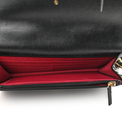 Chanel Lambskin Quilted Chanel 19 Wallet On Chain WOC Black 5 of 12