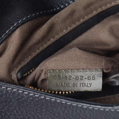 Chloe Calfskin Medium Marcie Round Zip Crossbody Bag Black 7 of 14