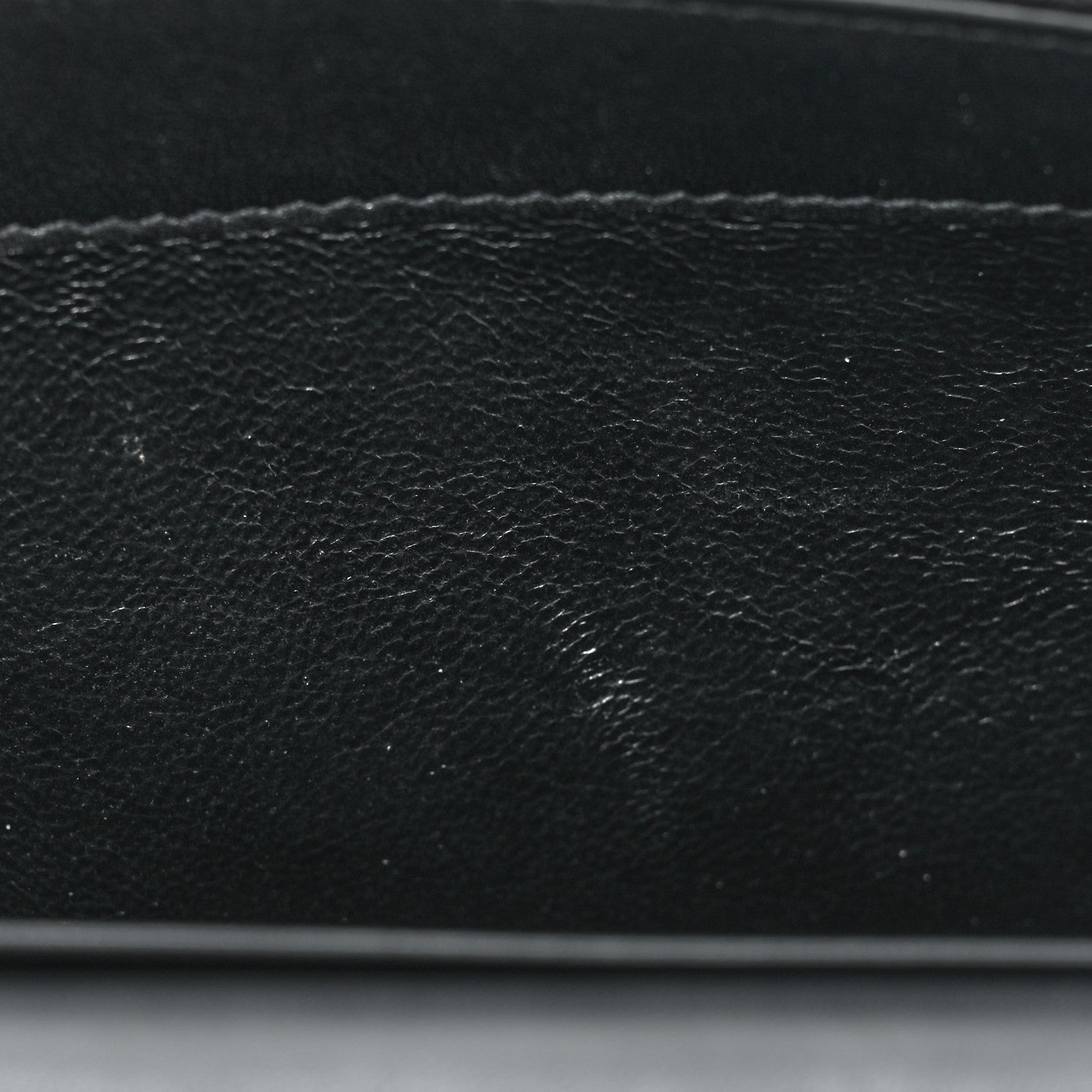 Saint Laurent Smooth Calfskin Classic Monogram Kate Tassel Chain Wallet Black 10 of 15