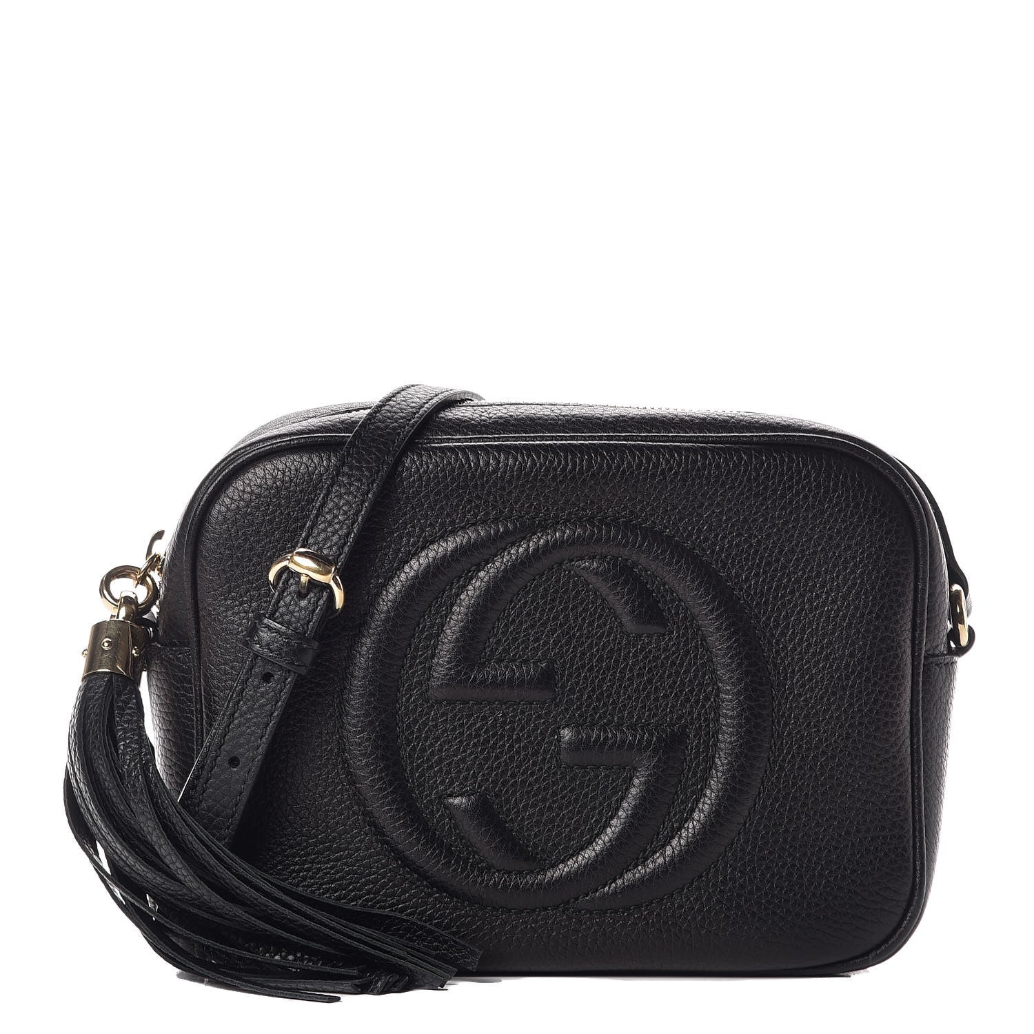 Gucci Pebbled Calfskin Small Soho Disco Bag Black 1 of 10