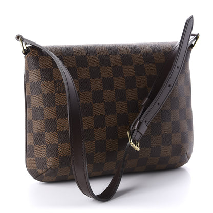 Louis Vuitton Damier Ebene Musette Tango 3 of 10