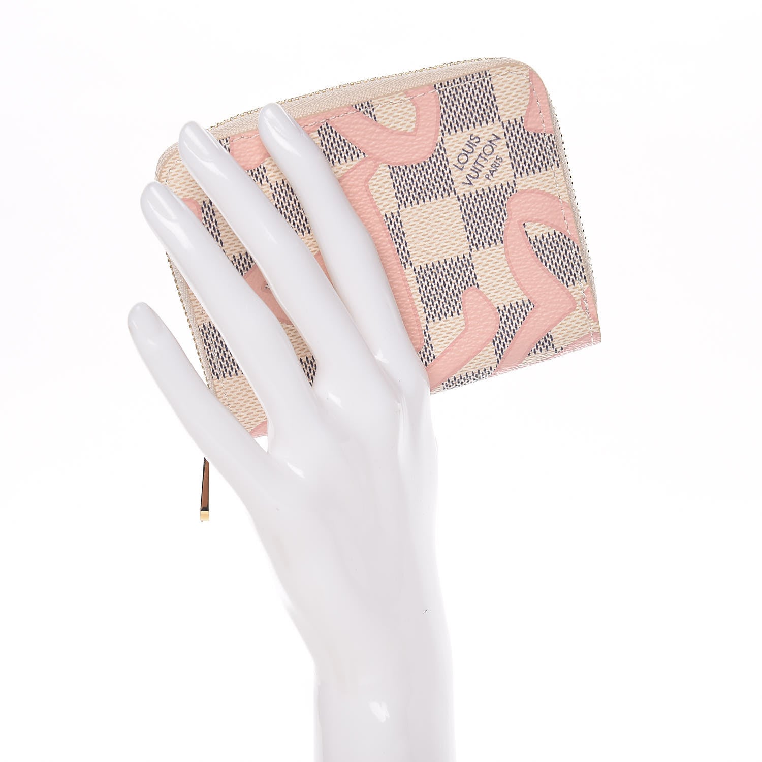 Louis Vuitton Damier Azur Tahitienne Zippy Coin Purse 2 of 8