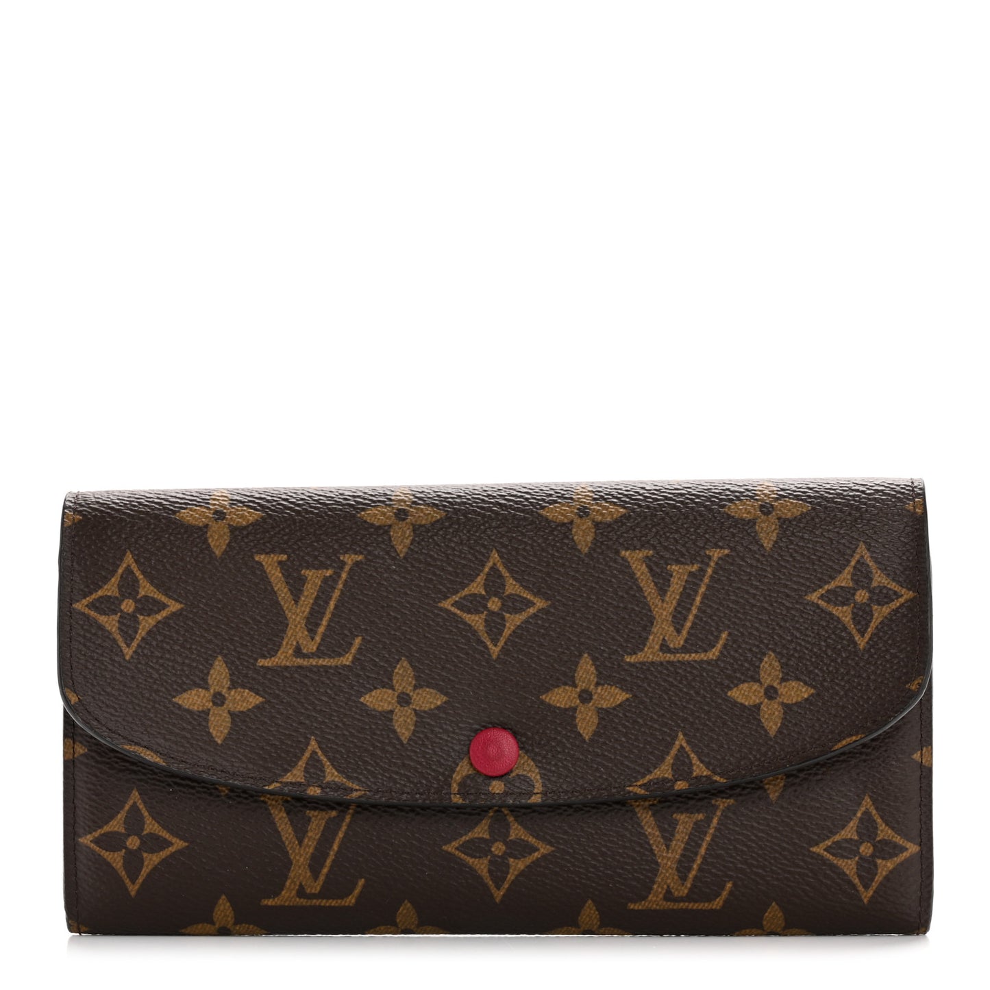 Monogram Emilie Wallet Fuchsia