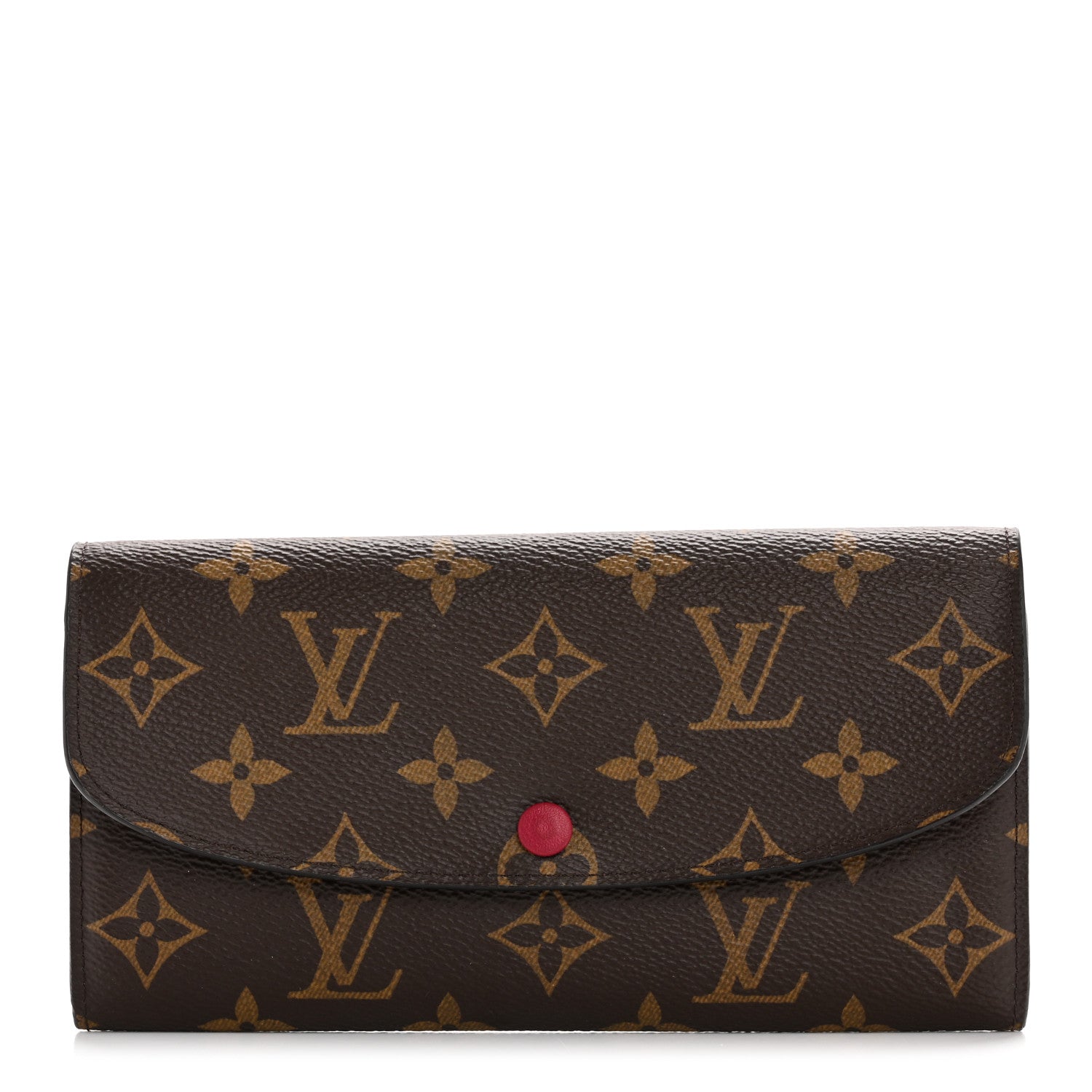 Louis Vuitton Monogram Emilie Wallet Fuchsia 1 of 9