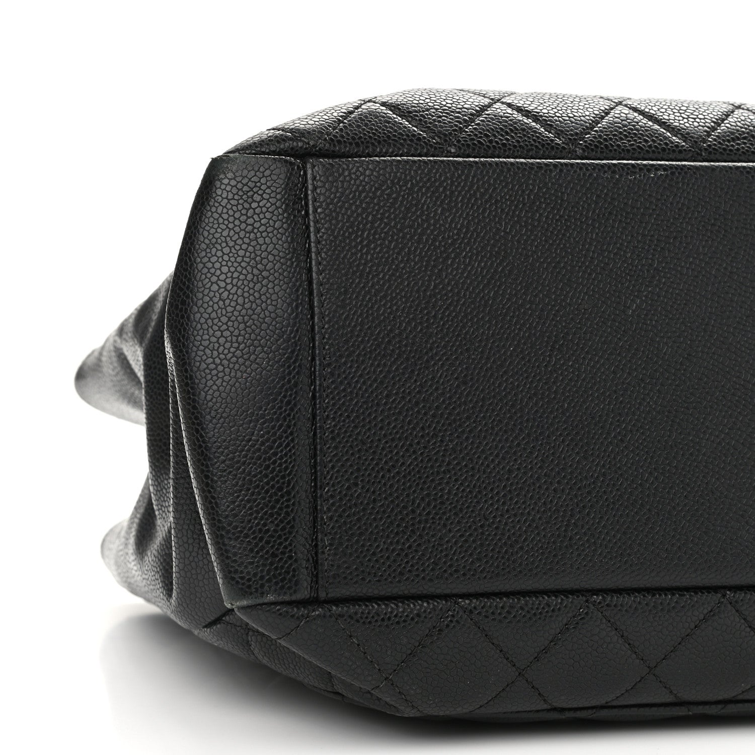 Chanel Caviar Quilted Grand Shopping Tote GST Black 10 of 13