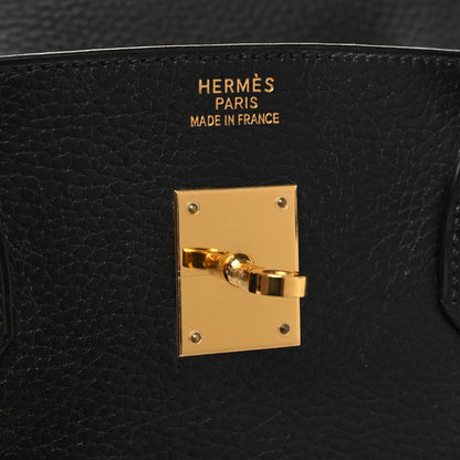 Hermes Ardennes Birkin 40 Black 6 of 13