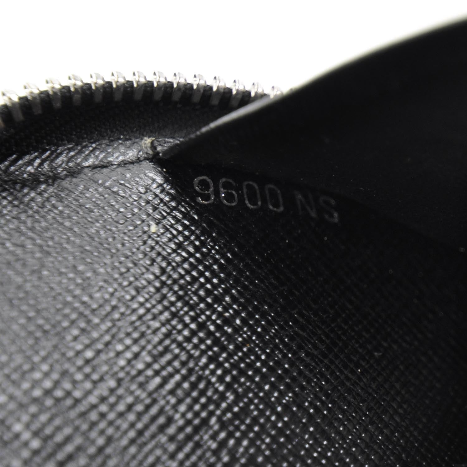 Louis Vuitton Epi Zippy Organizer Wallet Black 6 of 6