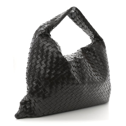 Bottega Veneta Calfskin Intrecciato Large Hop Ebano 3 of 10