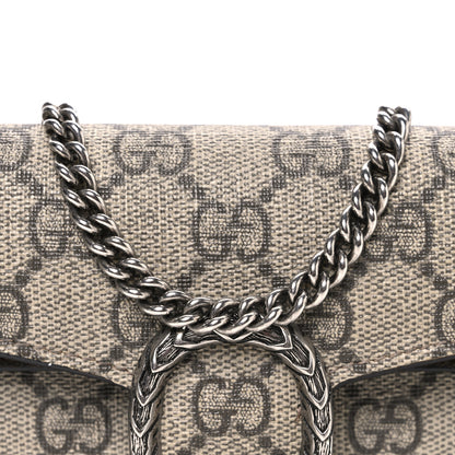 Gucci GG Supreme Monogram Super Mini Dionysus Shoulder Bag Taupe 7 of 11
