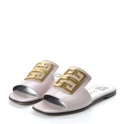 Givenchy Goatskin 4G Flat Sandals 35.5 Pink 3 of 8