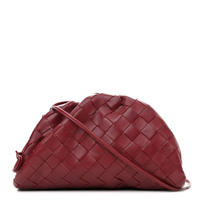 Bottega Veneta Nappa Intrecciato The Mini Pouch Bordeaux 1 of 11