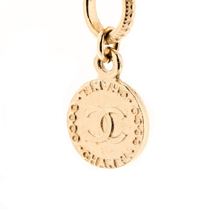 Chanel Pearl CC 100th Anniversary Necklace Light Gold 5 of 8