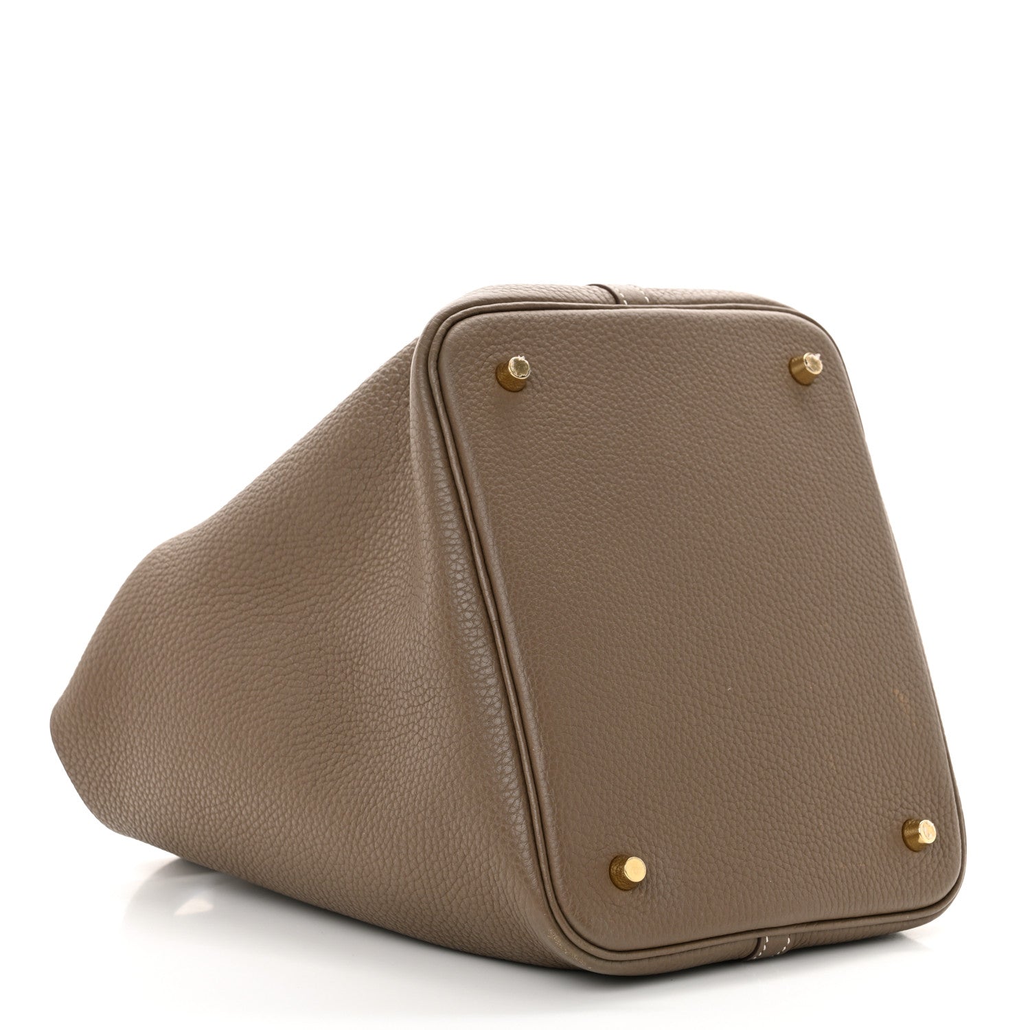 Hermes Taurillon Clemence Picotin Lock 22 MM Etoupe 4 of 11