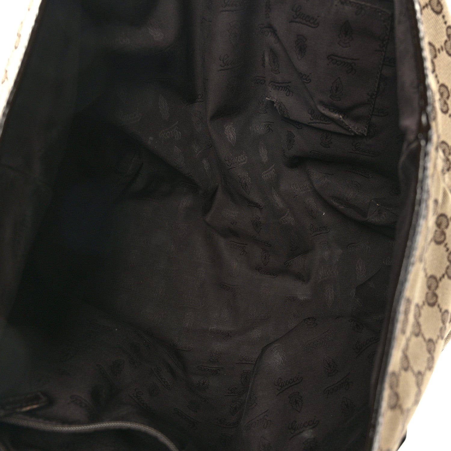 Gucci Monogram Web Large Jolie Tote Brown 5 of 9